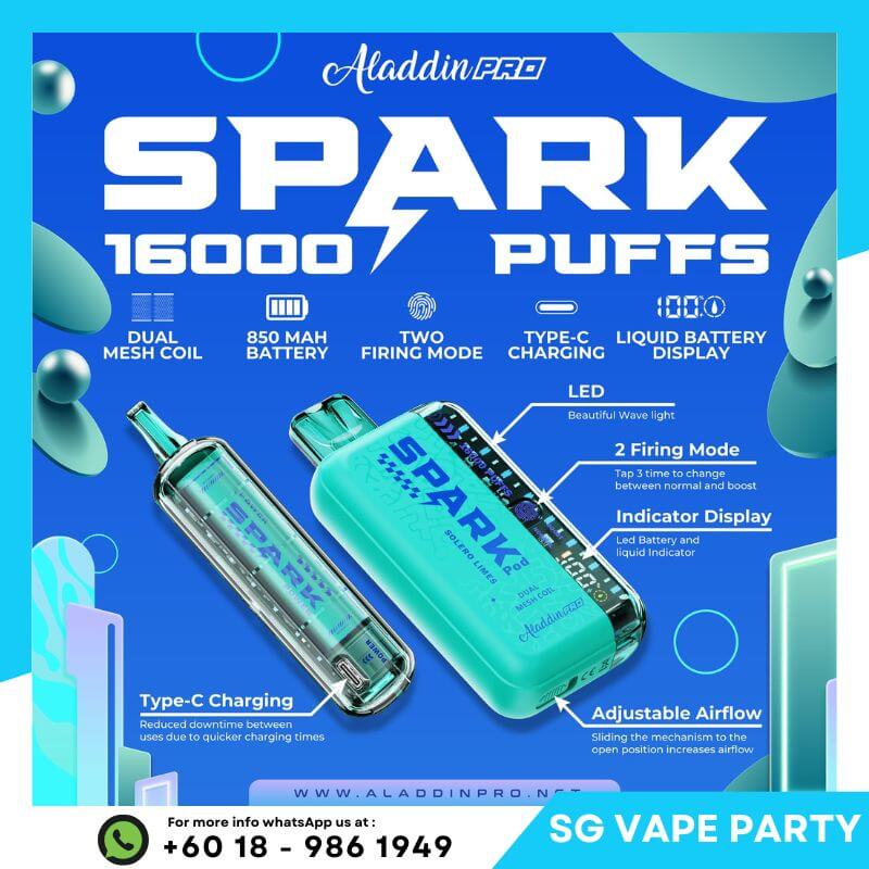 SGVape-ALADDIN-SPARK-16000-SG-Vape-Party
