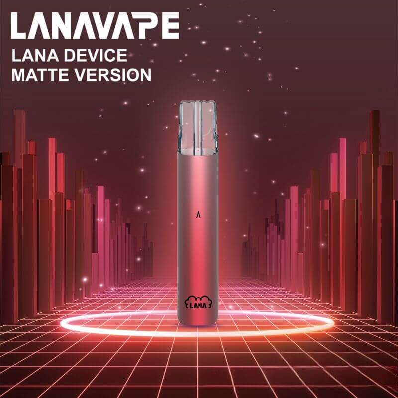SGVape-LANA-DEVICE-MATTE-CHERRY-PINK-SG-Vape-Party
