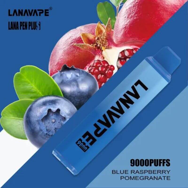 SGVape-LANA-PEN-PLUS-9000-BLUE-RASPBERRY-POMEGRANATE-SG-Vape-Party