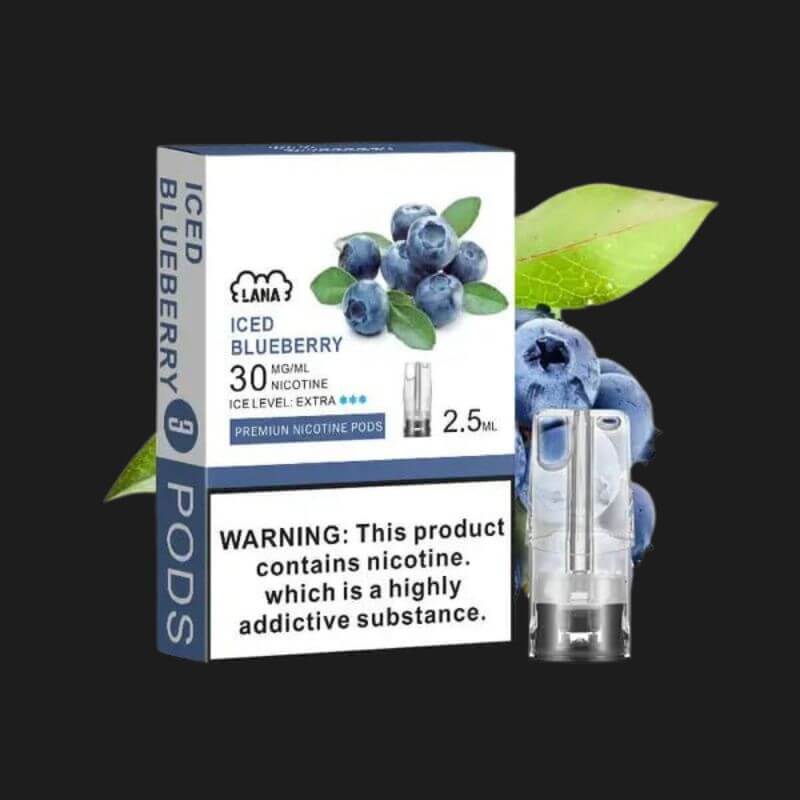 SGVape-LANA POD ICE BLUEBERRY