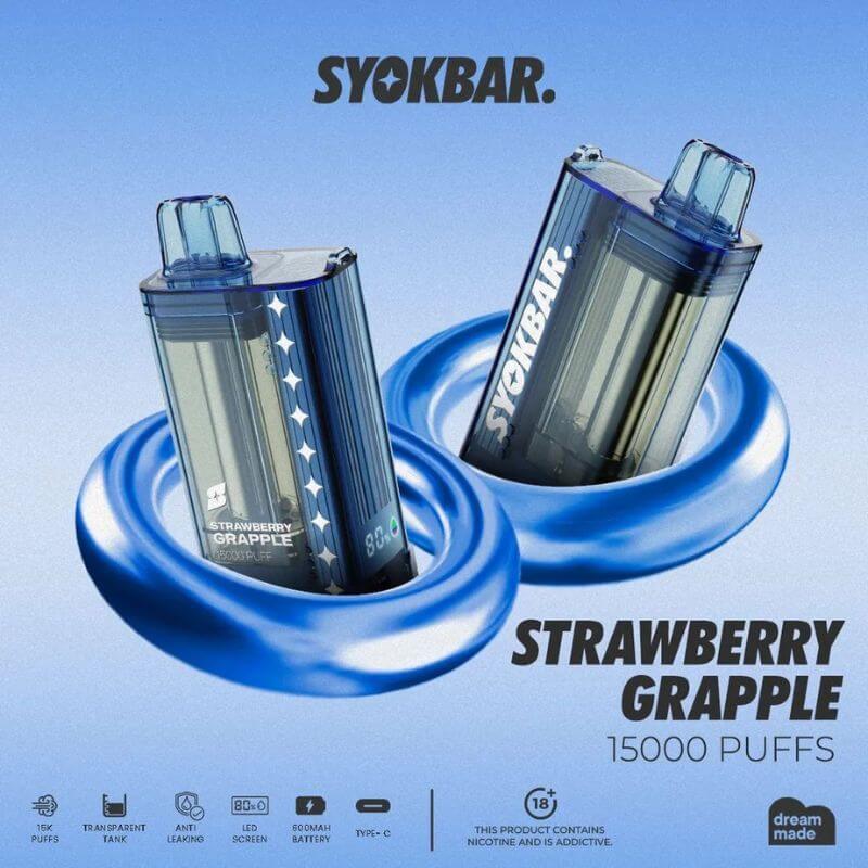 SGVape-SYOKBAR-15000-STRAWBERRY-GRAPPLE-SG-VAPE-PARTY