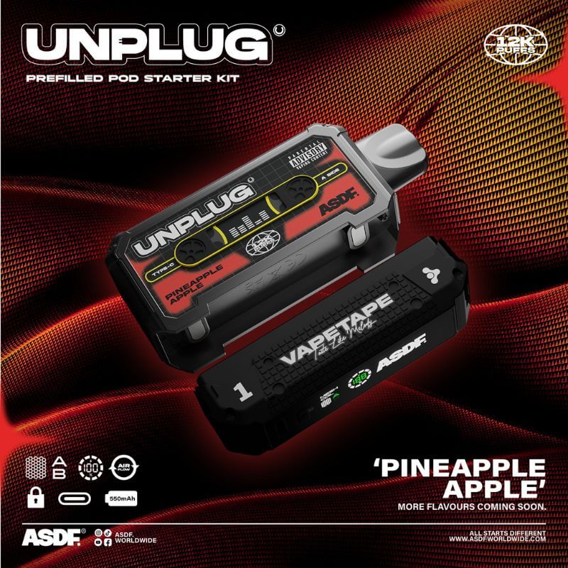 SGVape-VAPETAPE-UNPLUG-PINEAPPLE-APPLE-SG-Vape-Party