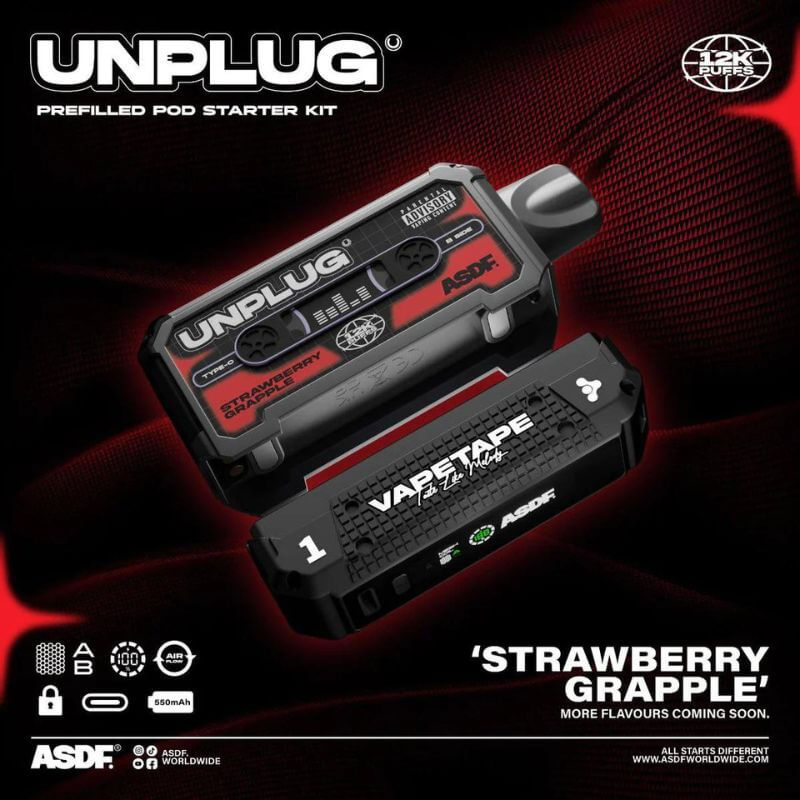 SGVape-VAPETAPE-UNPLUG-STRAWBERRY-GRAPPLE-SG-Vape-Party