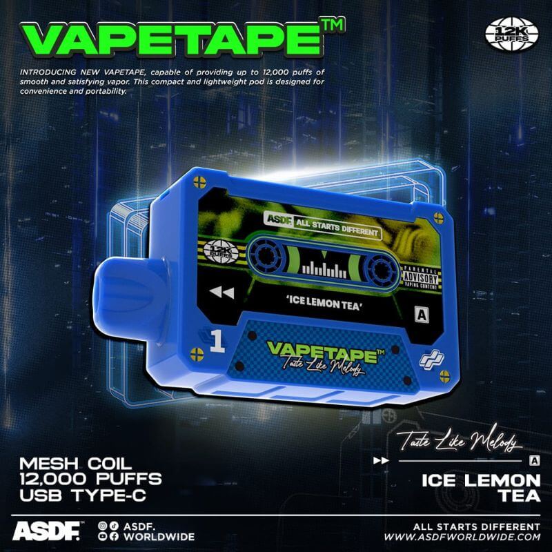 SGVape- Vapetape-12K-Ice-Lemon-Tea