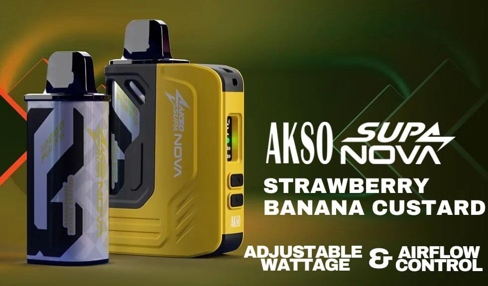 SGVape-AKSO-SUPA-NOVA-KIT-STRAWBERRY-BANANA-CUSTARD-SG-Vape-Party