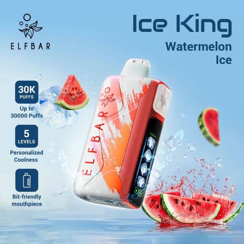 SGVape-ELFBAR-ICE-KING-WATERMELON-ICE-SG-Vape-Party