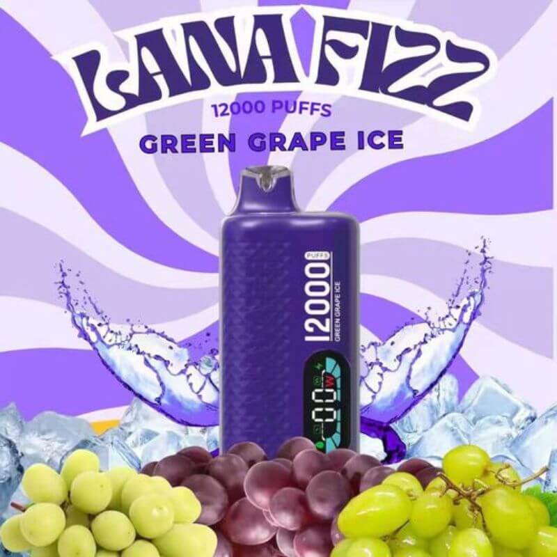 SGVape-LANA-FIZZ-12000-GREEN-GRAPE-ICE-SG-VAPE-PARTY