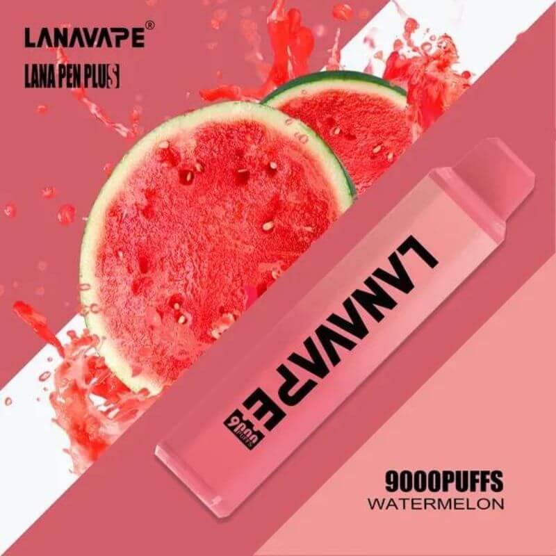SGVape-LANA-PEN-PLUS-9000-WATERMELON-SG-Vape-Party
