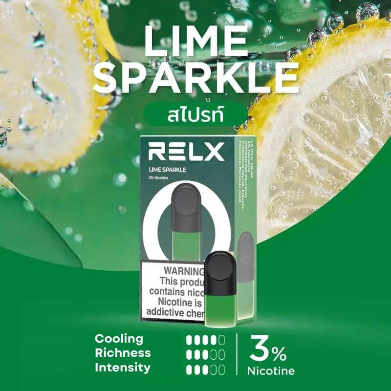 SGVape-RELX-Infinity-Pod-Lime-Sparkle-SG-Vape-Party