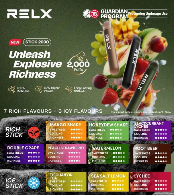 SGVape-RELX-STICK-2K-SG-Vape-Party