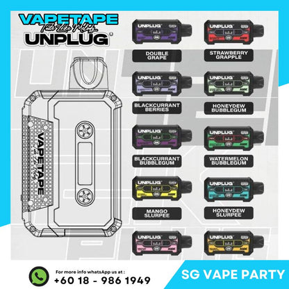 SGVape-VAPETAPE-UNPLUG-12000-SG-Vape-Party
