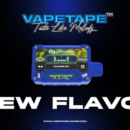 SGVape-VAPETAPE 12000 ICE LEMON TEA