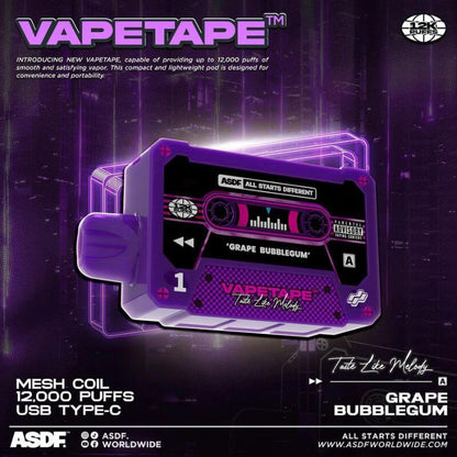 SGVape-Vapetape-12K-Grape-Bubblegum