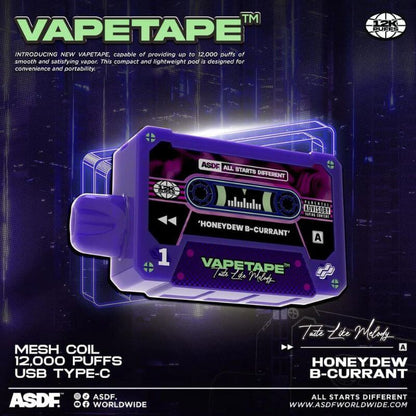 SGVape-Vapetape-12K-Honeydew-Blackcurrant
